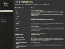 Tablet Screenshot of beverlyhills.org
