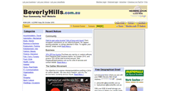 Desktop Screenshot of beverlyhills.com.au